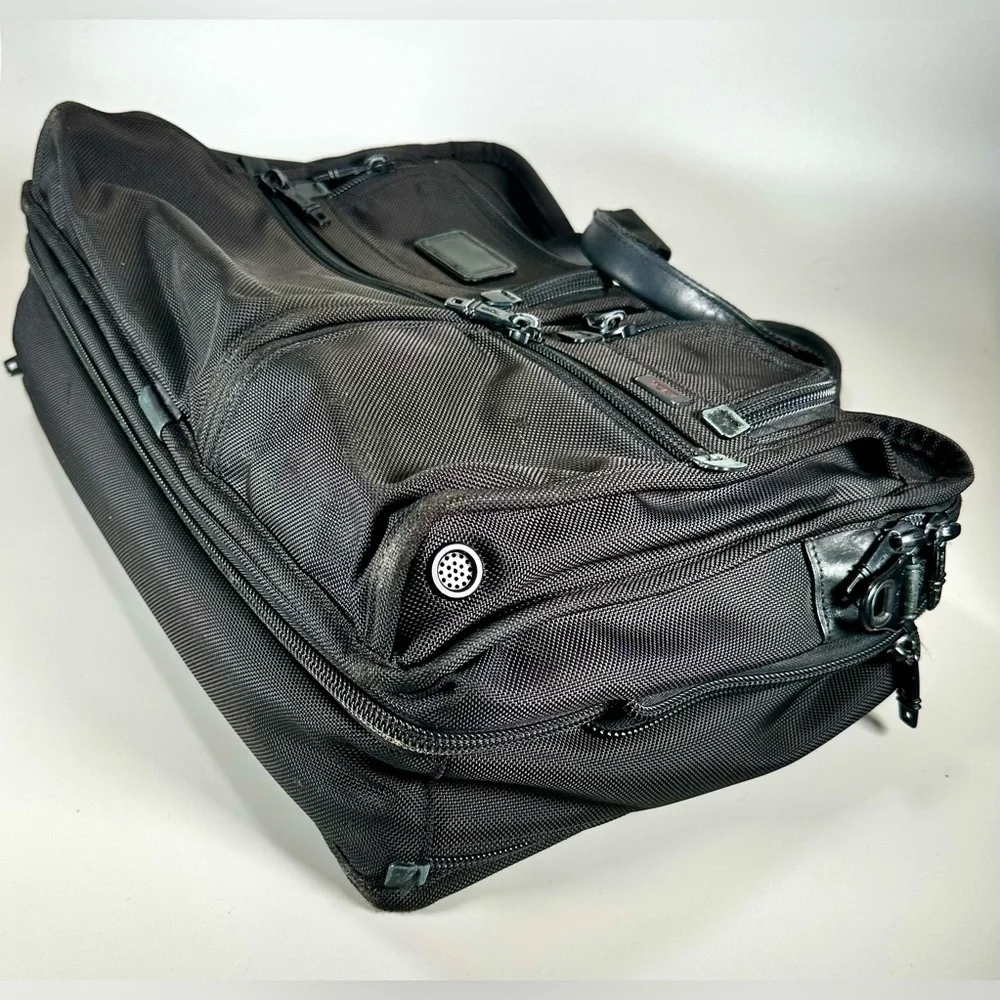 Tumi Alpha Expandable Organizer Laptop Briefcase Model 26160DH